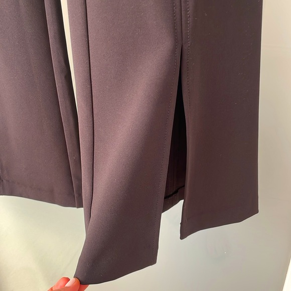 Parker Black Crepe Bootcut Pants - Picture 7 of 11